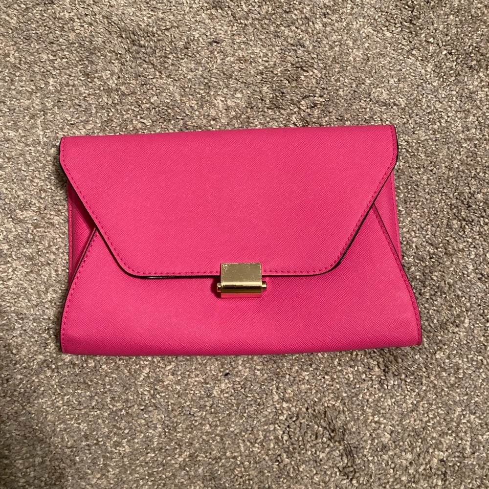 A New Day Pink Envelope Clutch